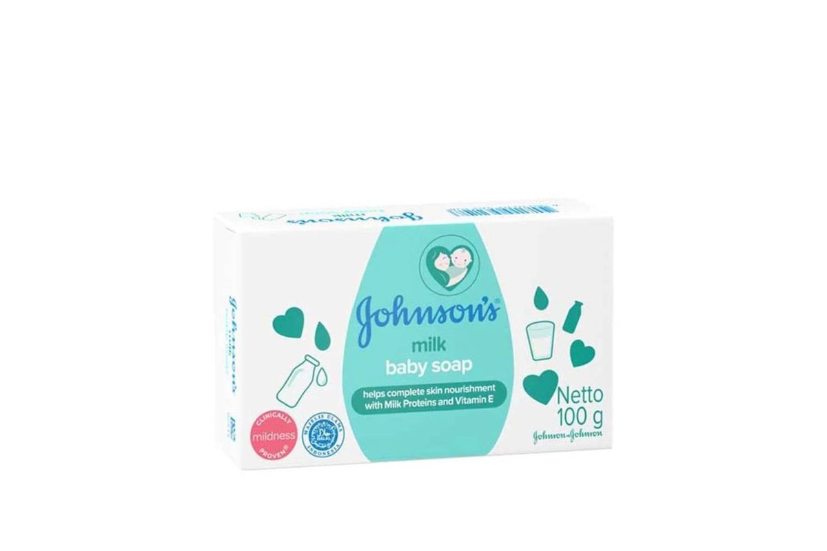 Johnson's Milk Baby Soap image