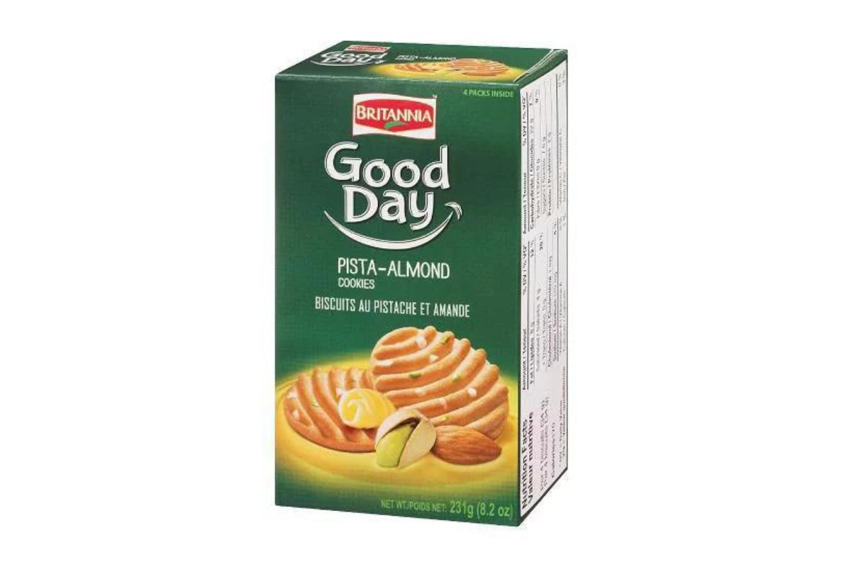 Britannia Good Day Pista Almond Cookies