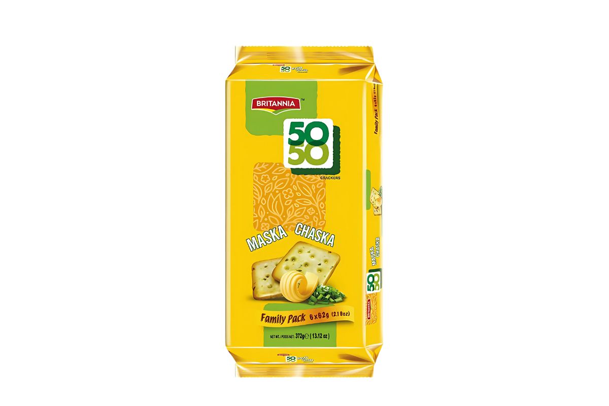 Britannia 50-50 Maska Chaska Biscuits