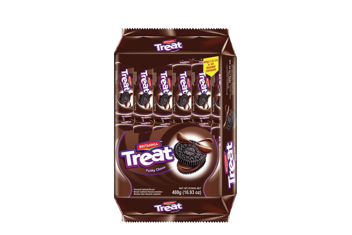 Britannia Treat Choco Cream Biscuits image