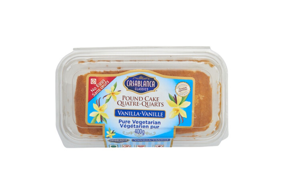 Casablanca Vanilla Pound Cake