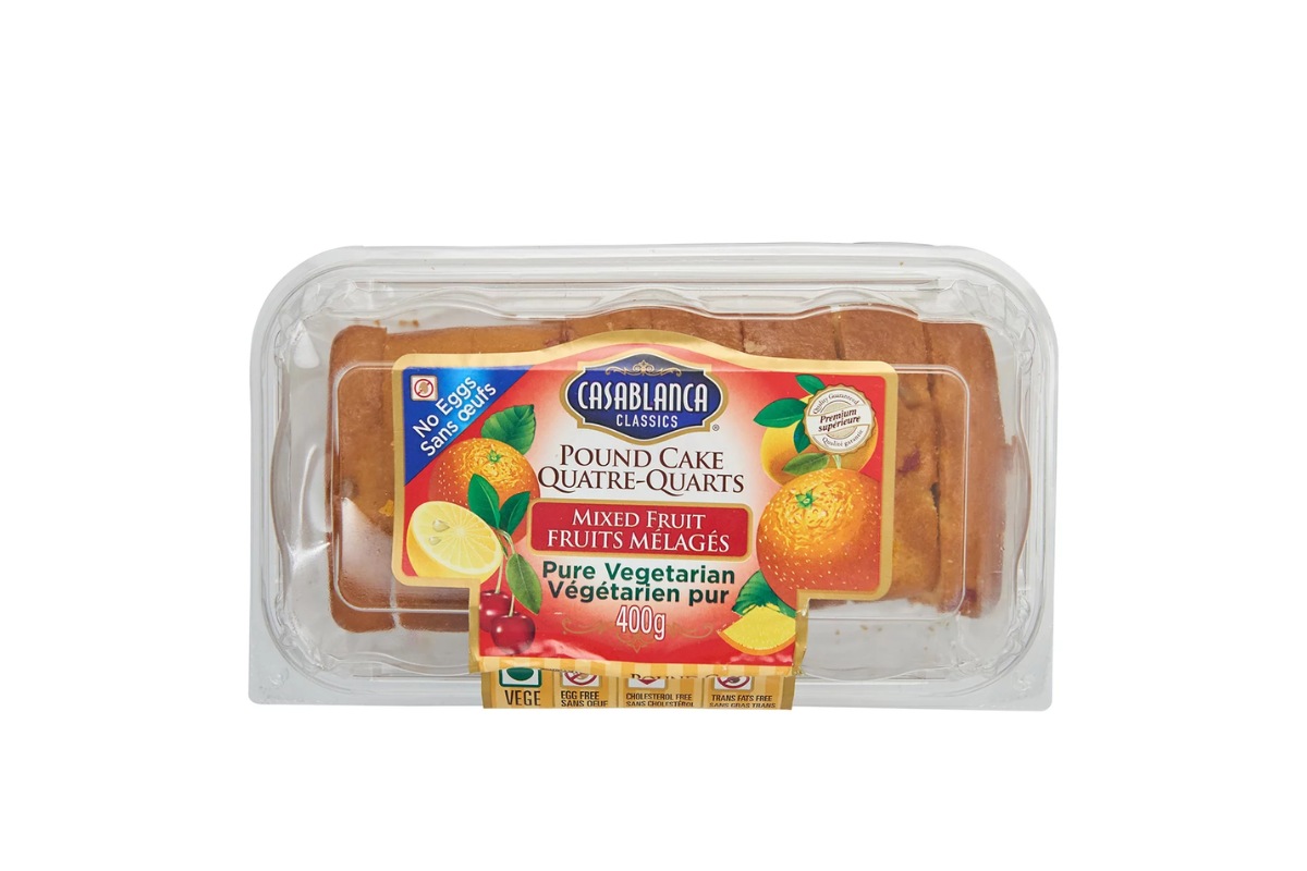 Casablanca Mixed Fruit Pound Cake