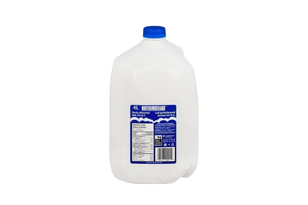 Northumberland 2% Milk Partly Skimmed