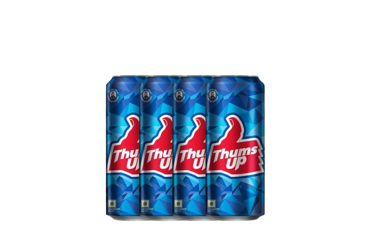 Thums Up Soft Drink (4 Cans)