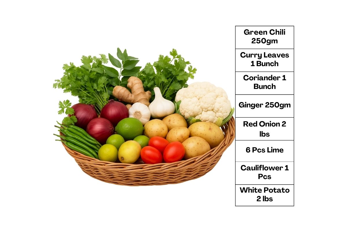 Weekly Vegetables Combo