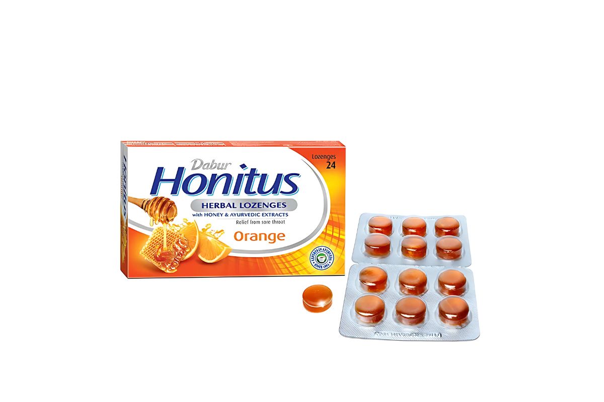 Dabur Honitus Orange Lozenges
