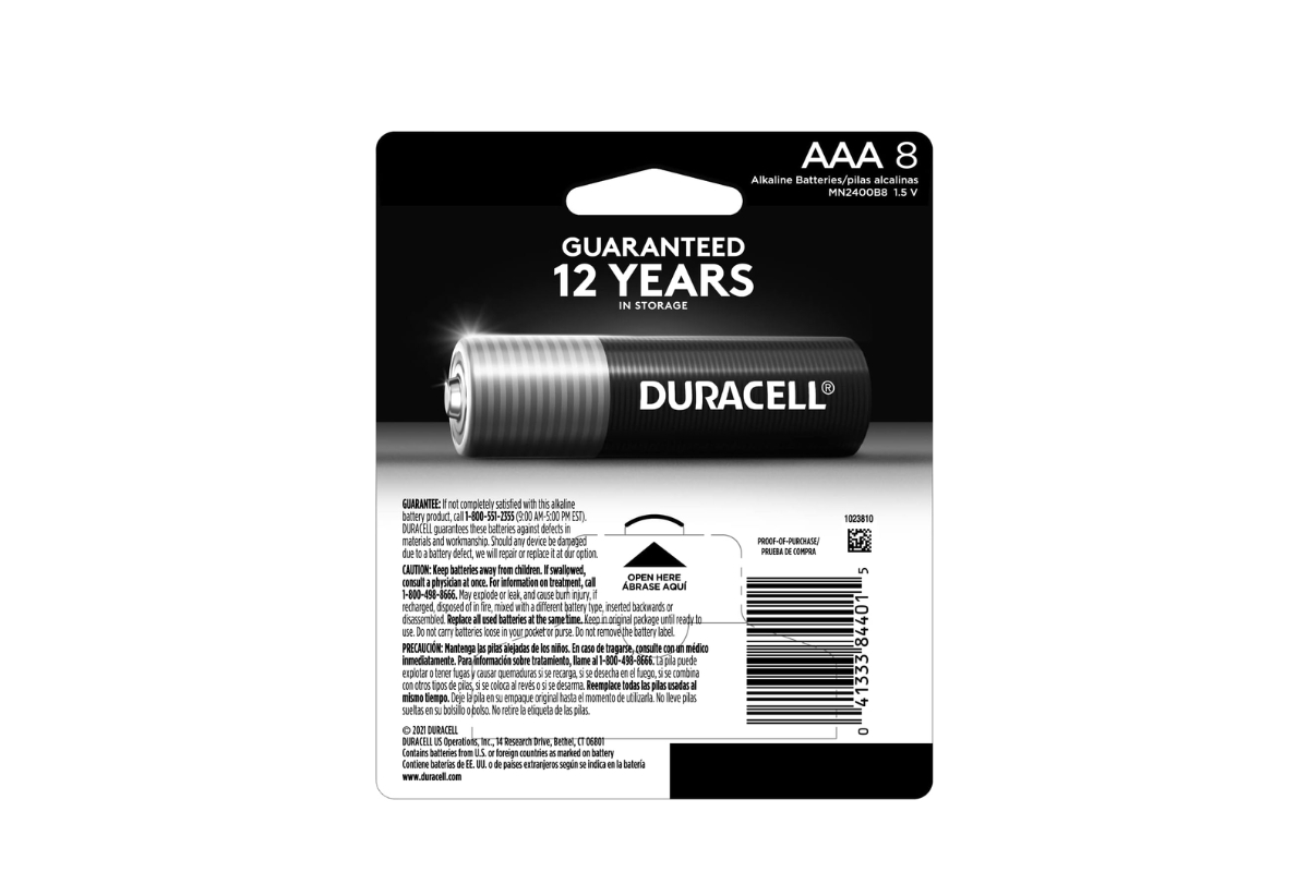 Duracell AAA Battery (4 Pack) image