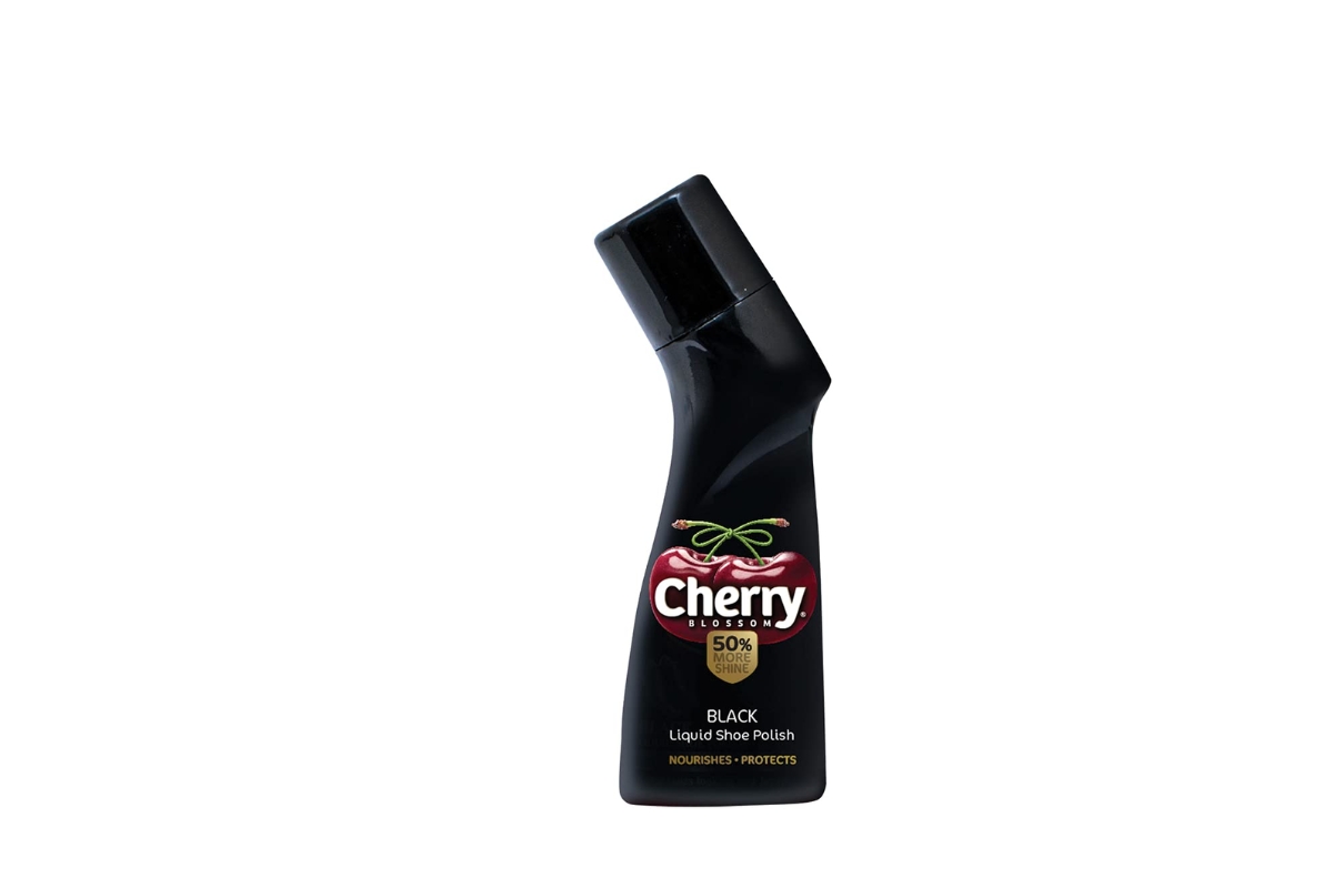 Cherry Liquid Shoe Polish – Black image