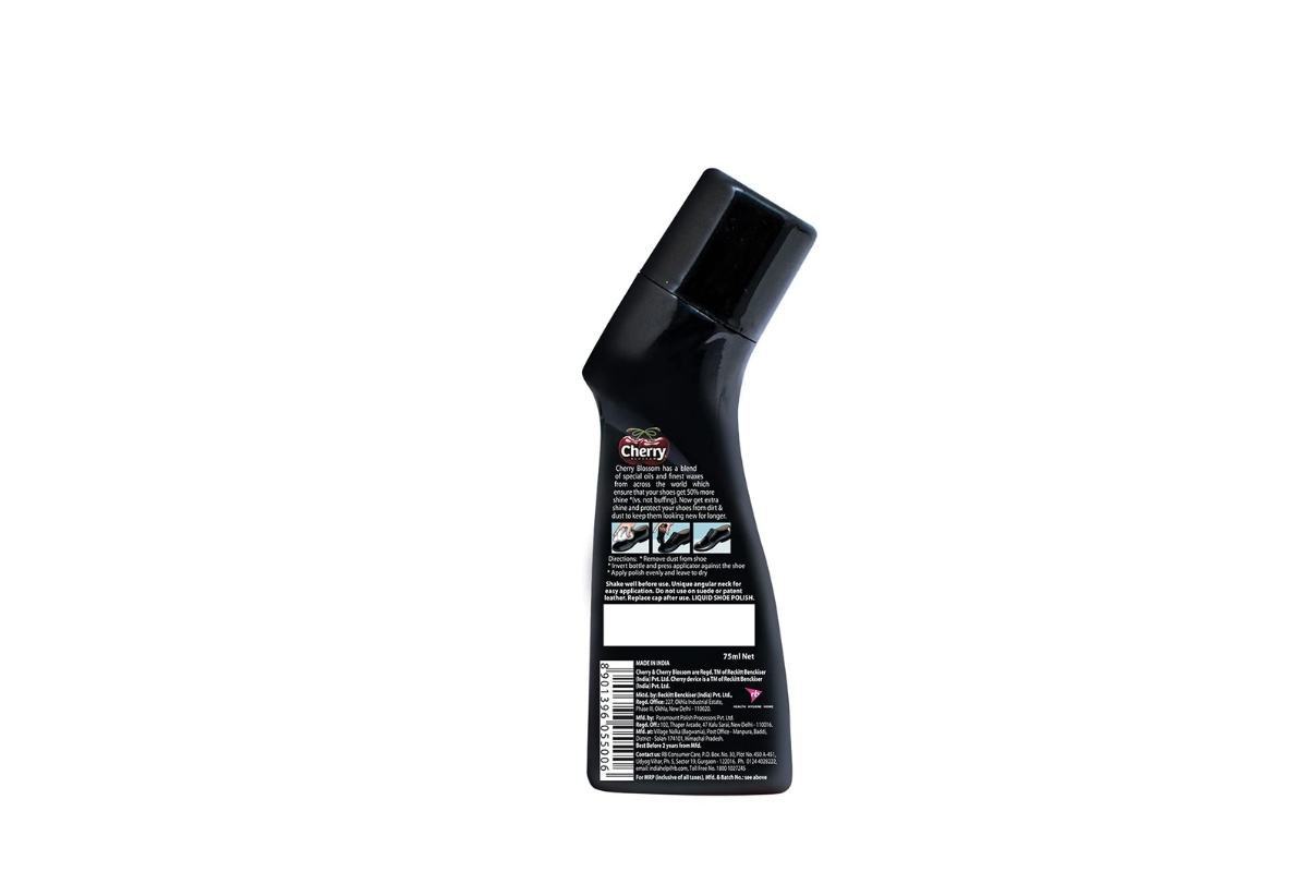 Cherry Liquid Shoe Polish – Black image