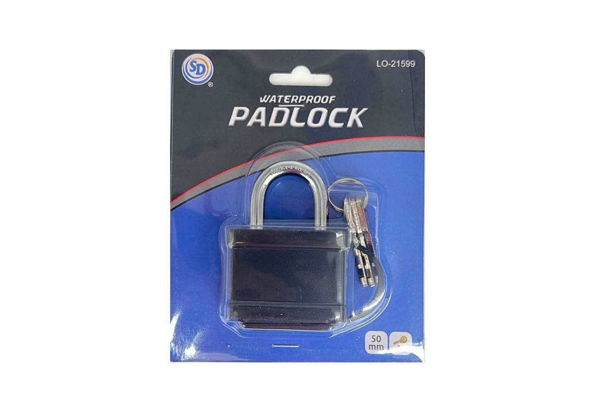 Waterproof Padlock 50MM (3 Keys) image