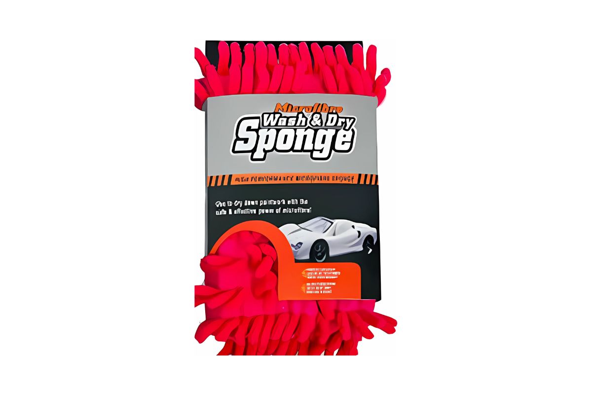 Microfibre Wash & Dry Sponge image