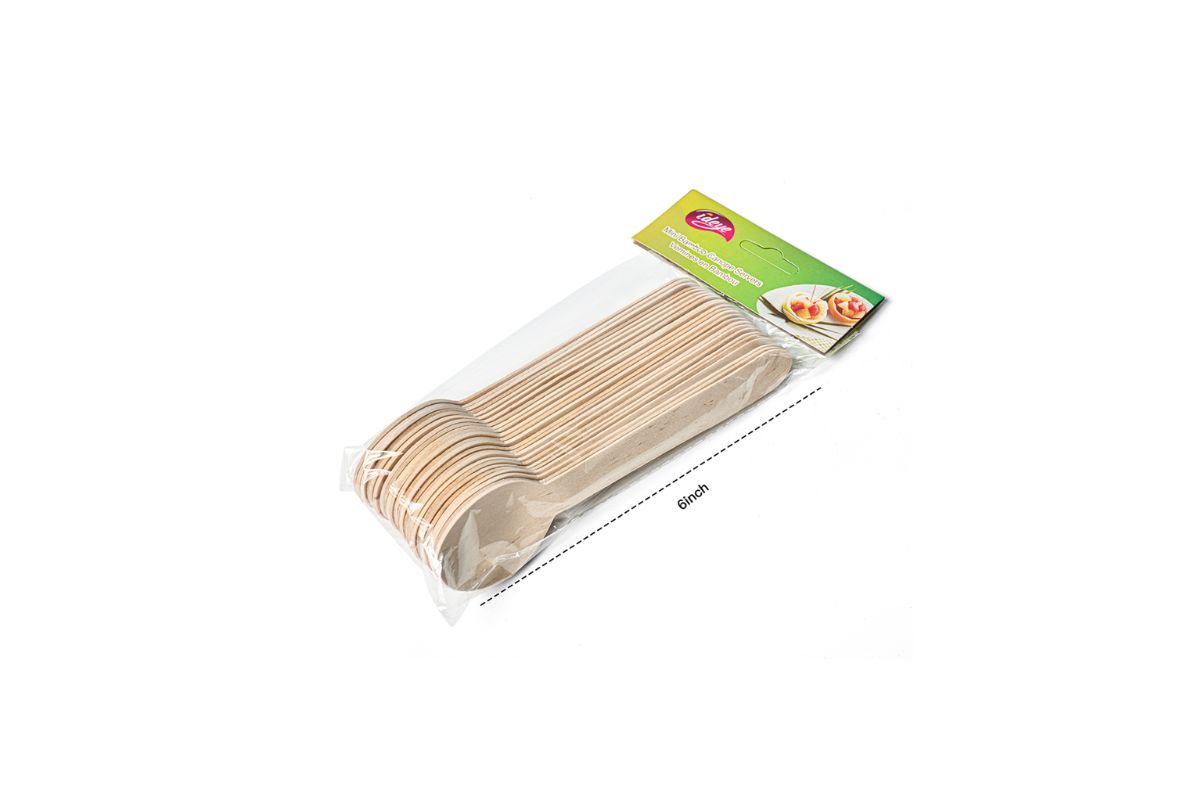 Wooden Spoons 24 Pcs