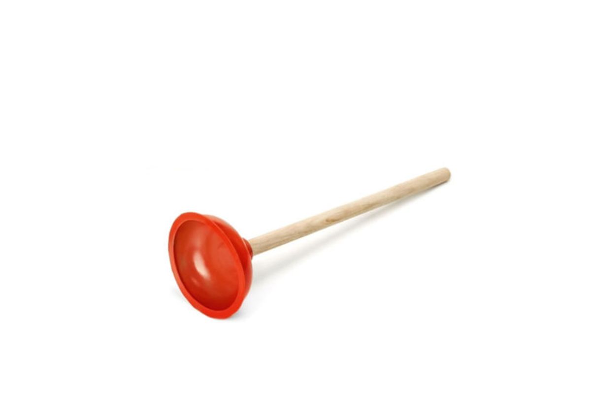 Plunger with Wooden Handle