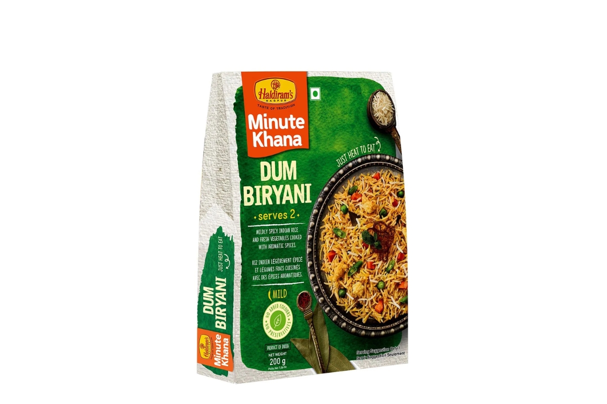 Haldiram Dum Biryani