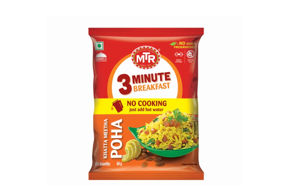MTR 3 Minute Poha Khatta Meetha