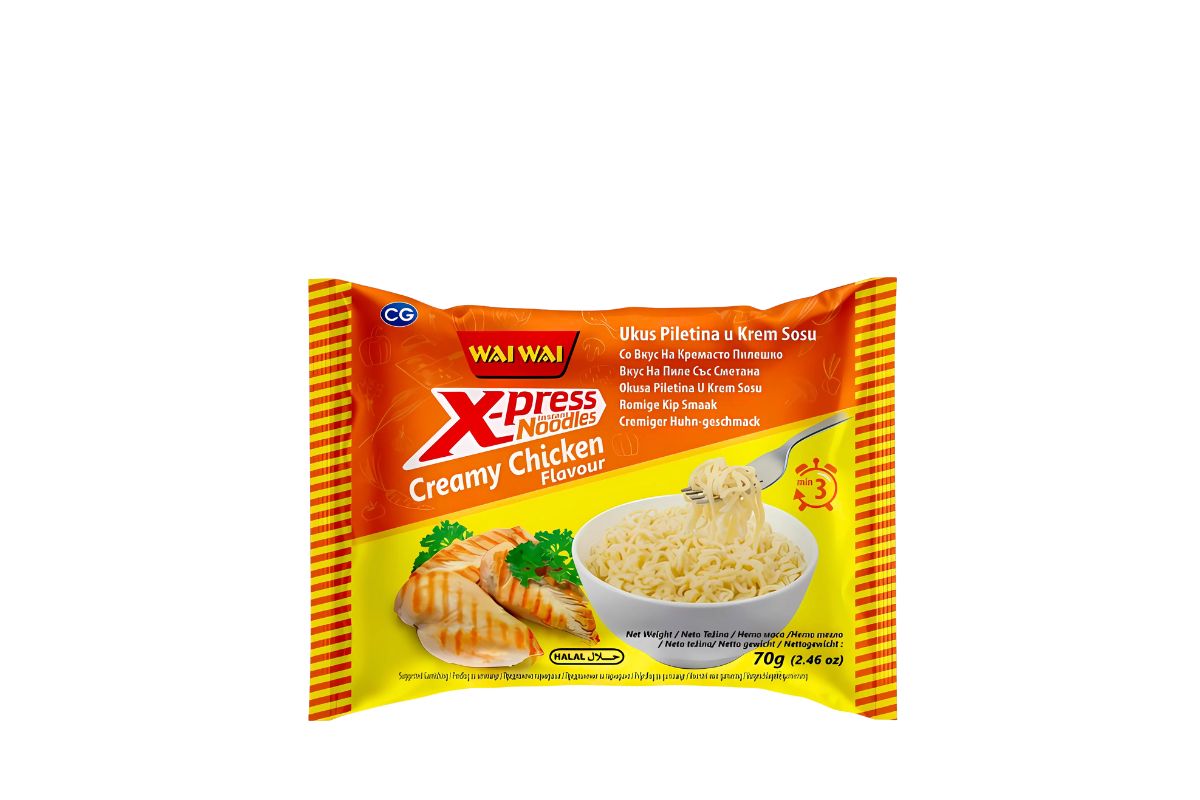 Wai Wai Xpress Chicken Noodles