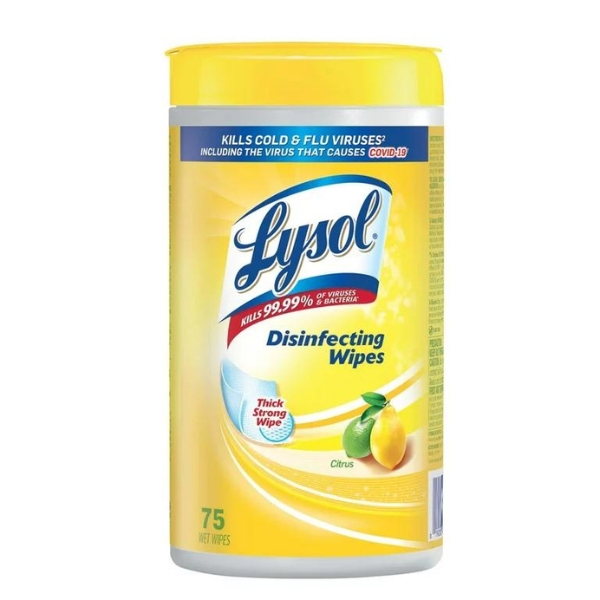Lysol Disinfecting Wipes Citrus