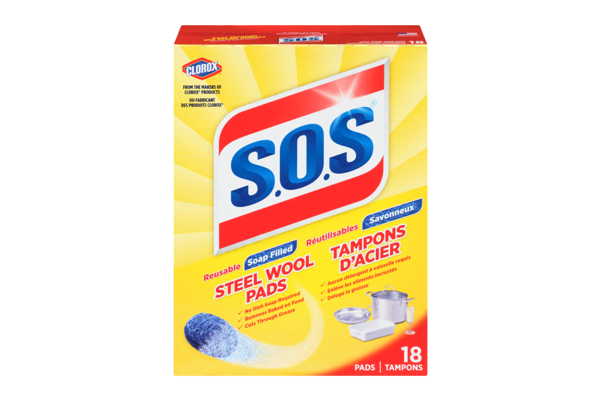 SOS Steel Wool Pad