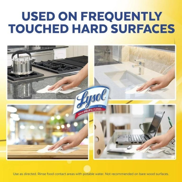Lysol Disinfecting Wipes Citrus image