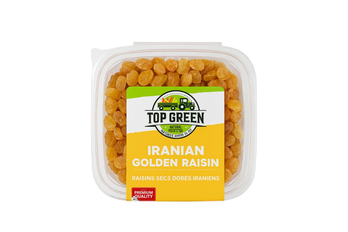 Top Green Golden Raisins
