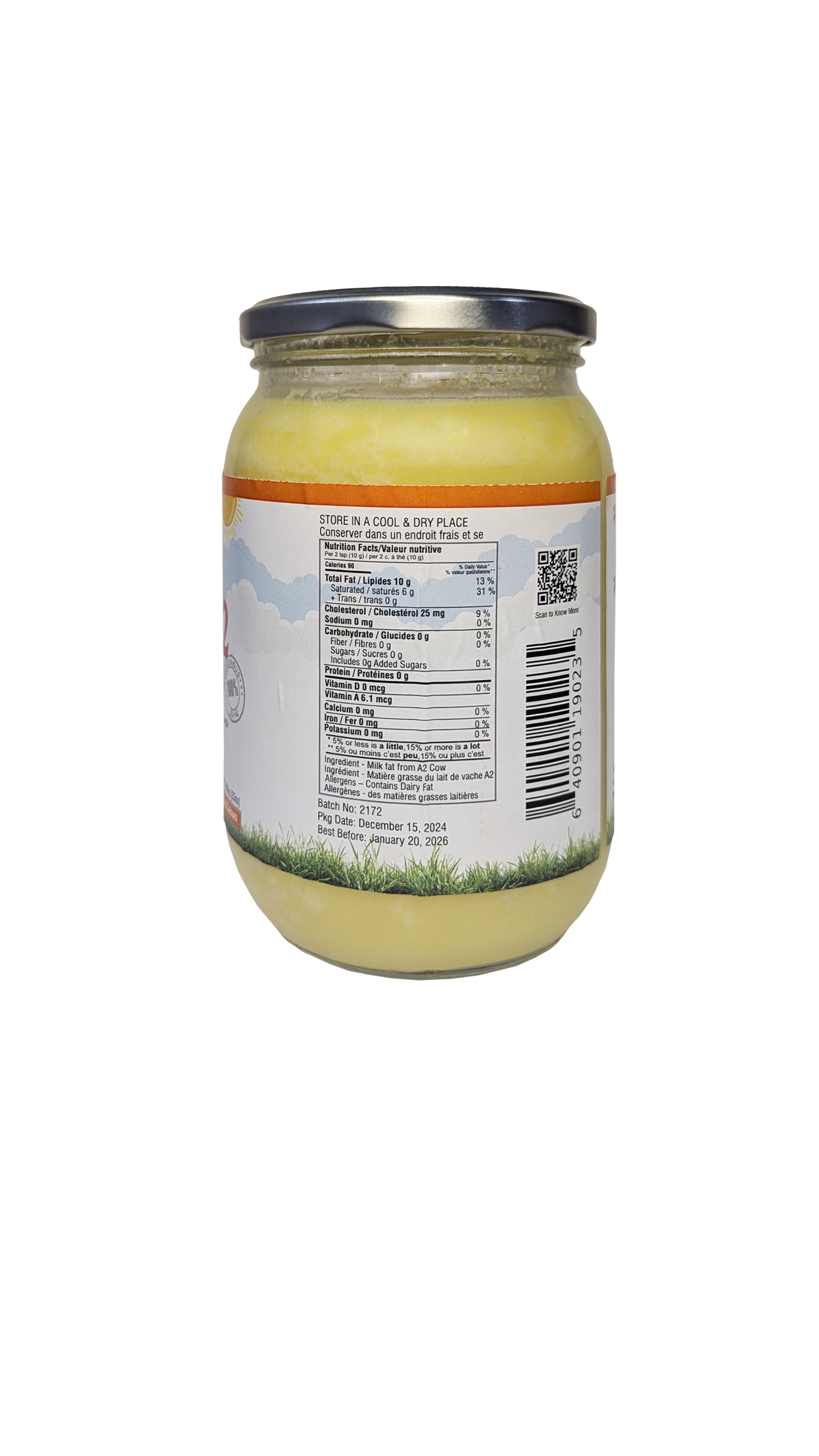 AgeScience A2 Ghee - Desi Ghee - Made in Canada image