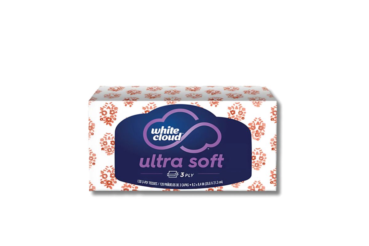 White Cloud Facial Tissue