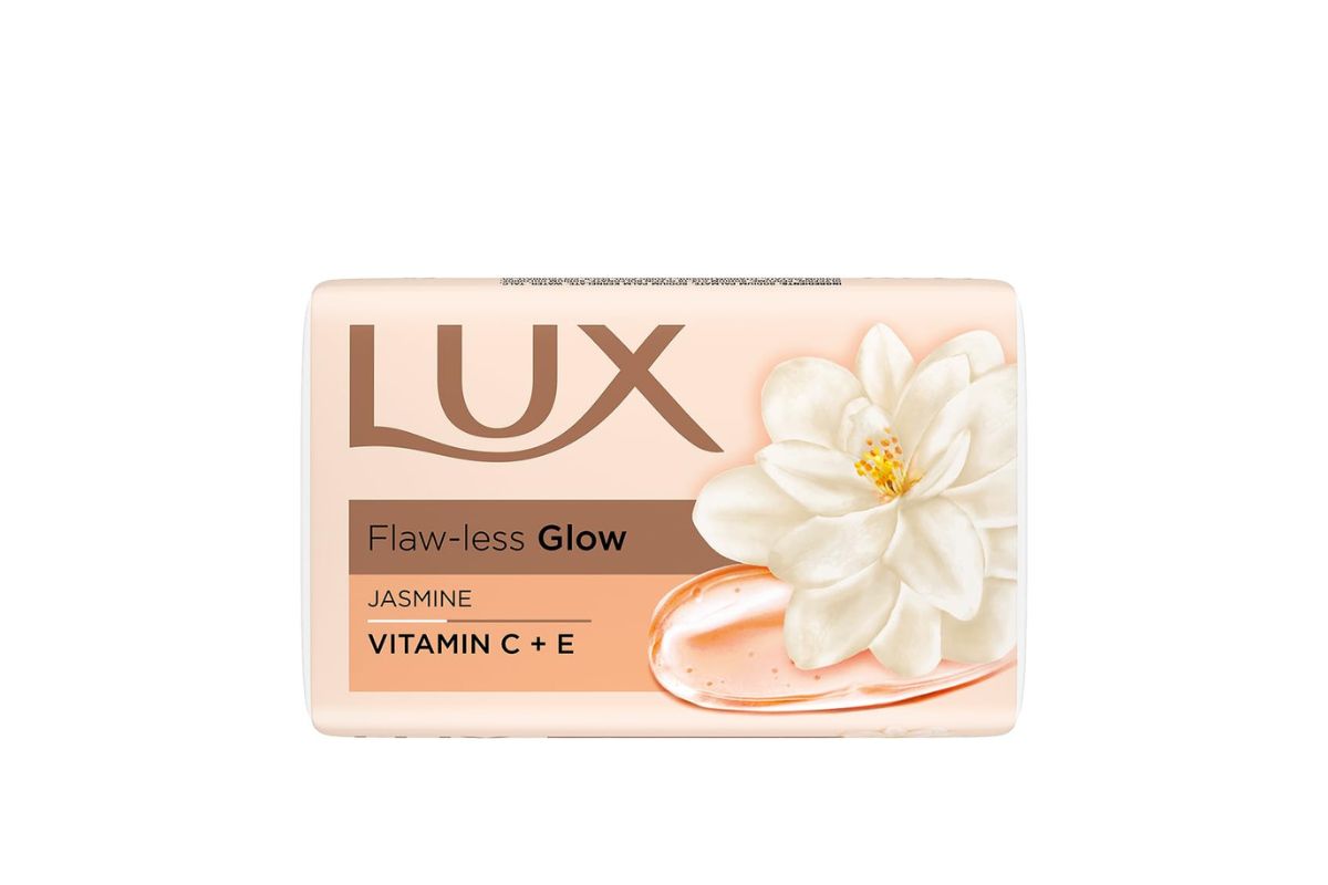 Lux Jasmine Flaw less Soap Bar image