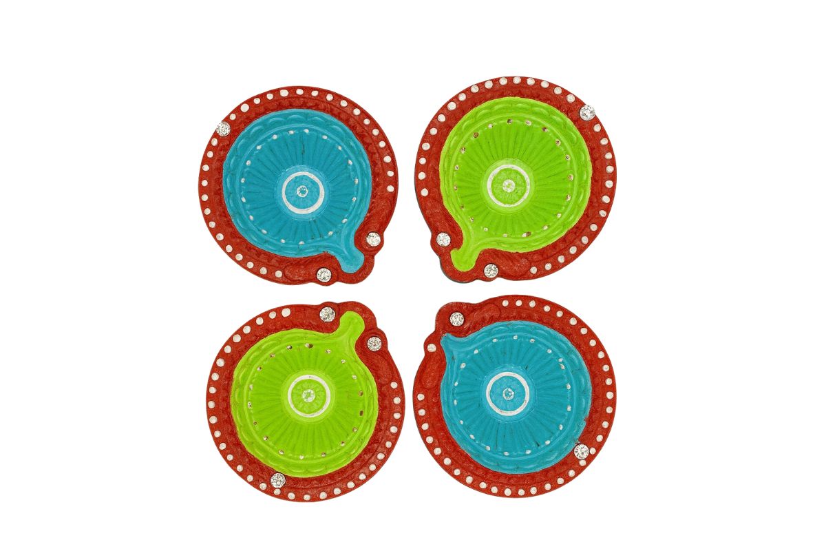 Colorful Diya image