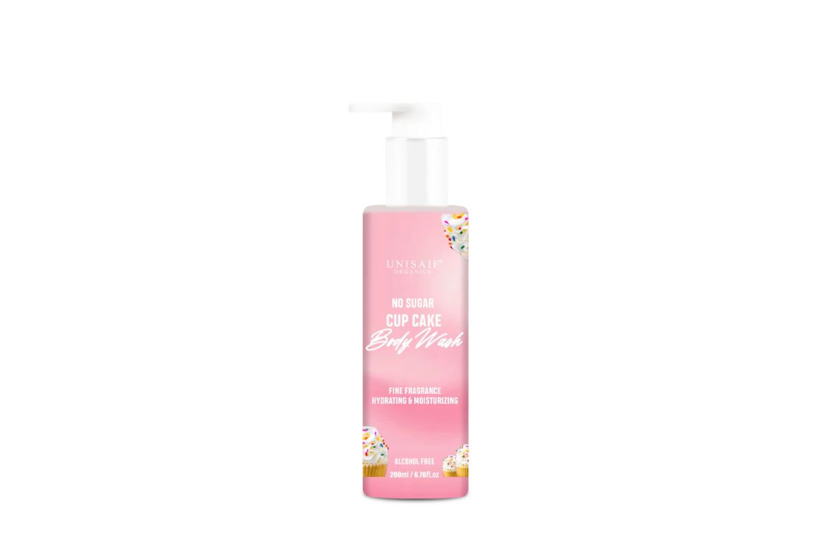 Unisaif No Sugar Cup Cake Perfume Body Wash