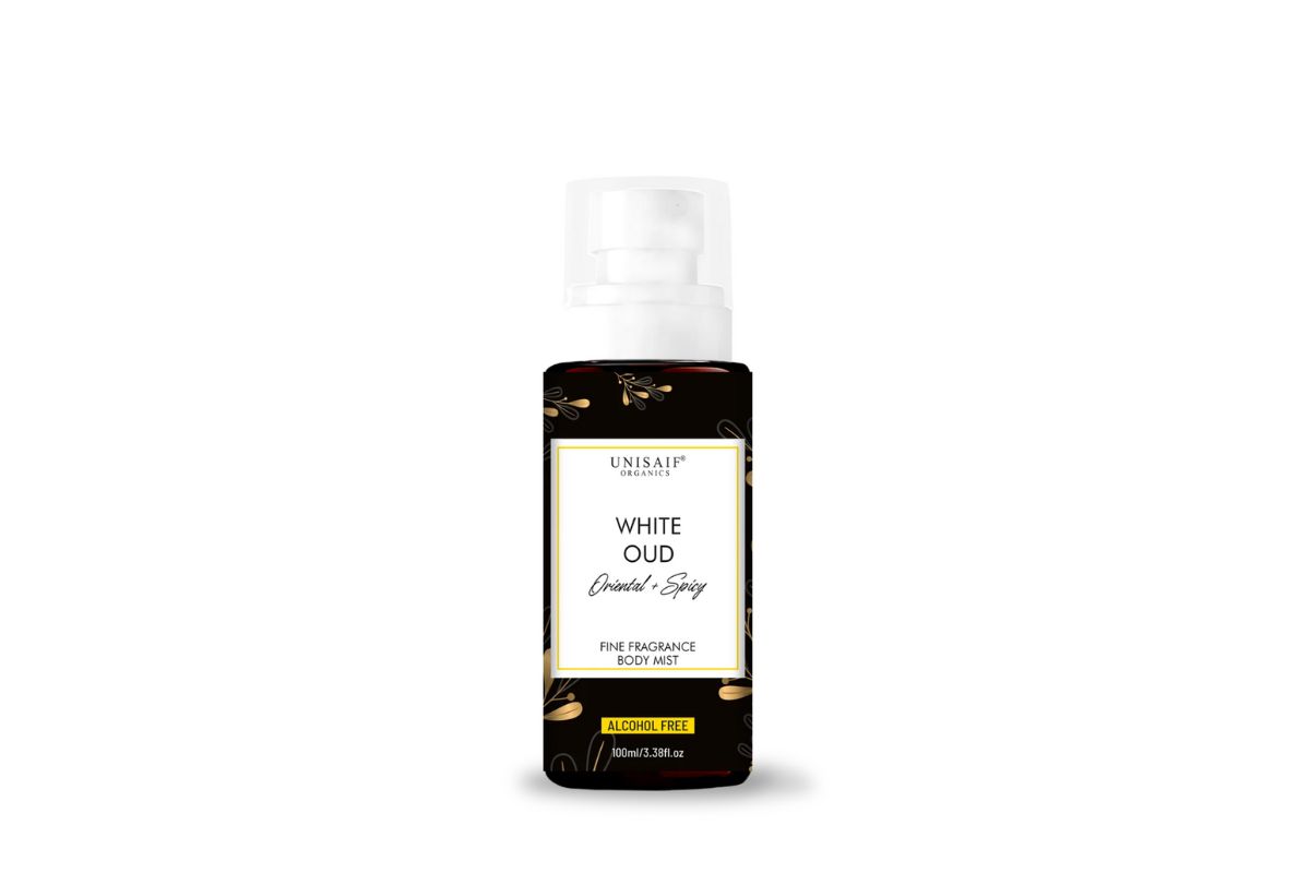 Unisaif White Oud Body Mist