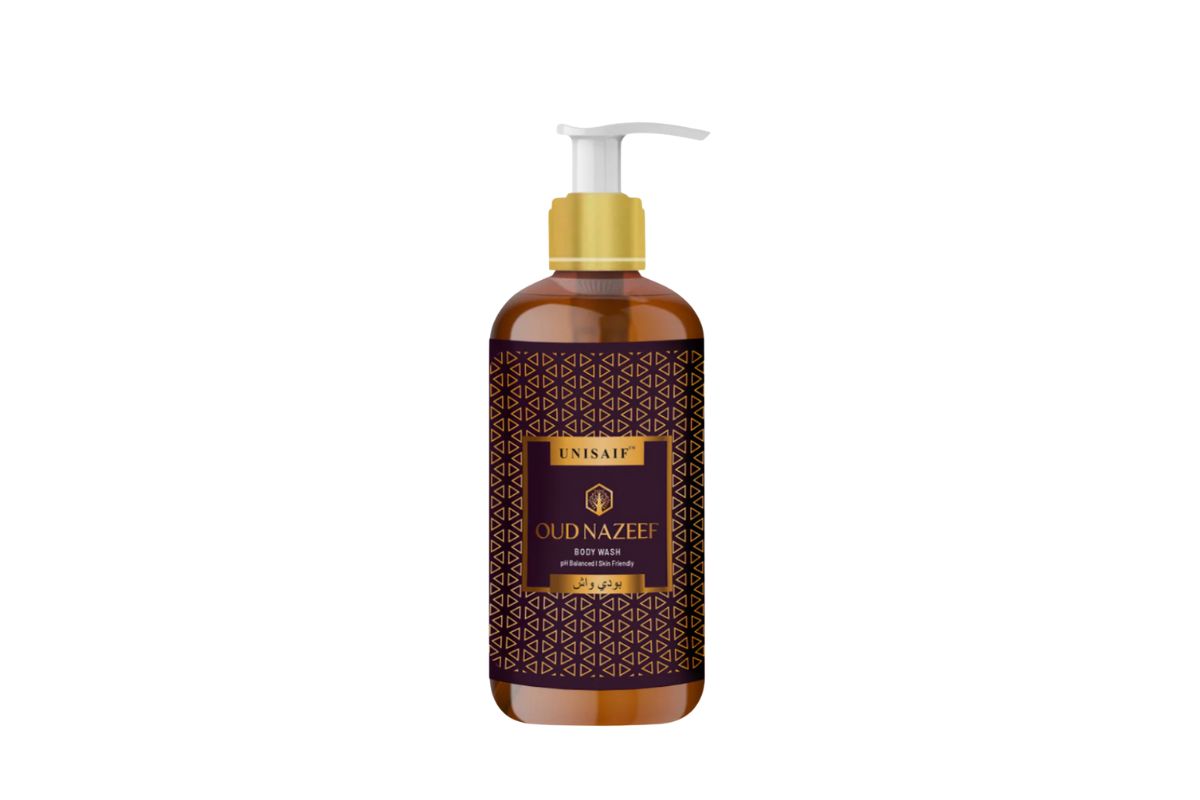unisaif Oud Nazeef Body Wash