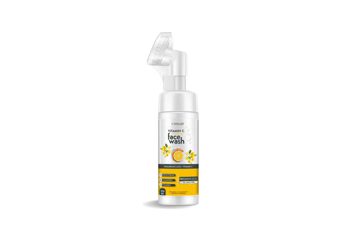 Unisaif Vitamin C Organic Foaming Facewash image