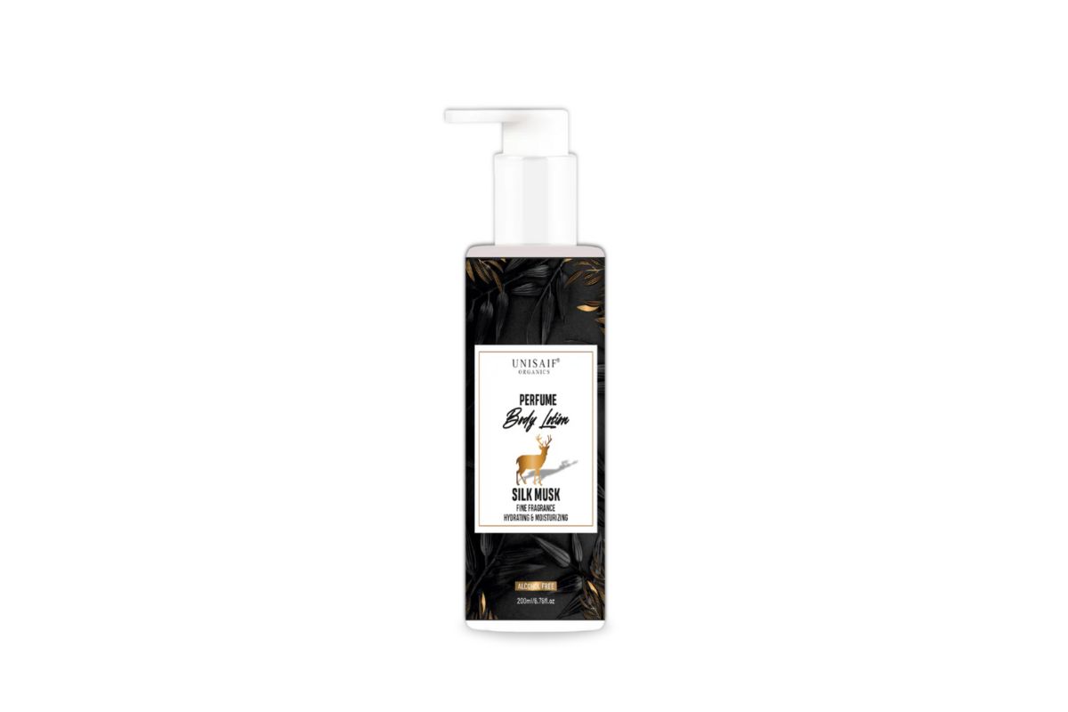 Unisaif Silk Musk Perfume Body Lotion image