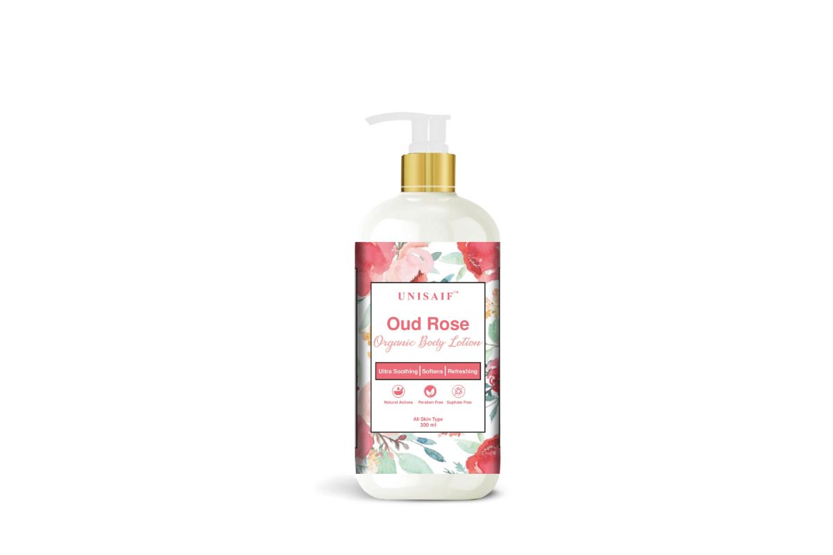 Unisaif Oud Rose Luxury Body Lotion