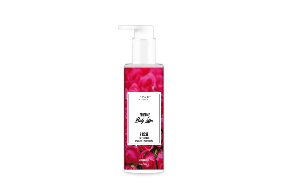 Unisaif 9 Rose Perfume Body Lotion image