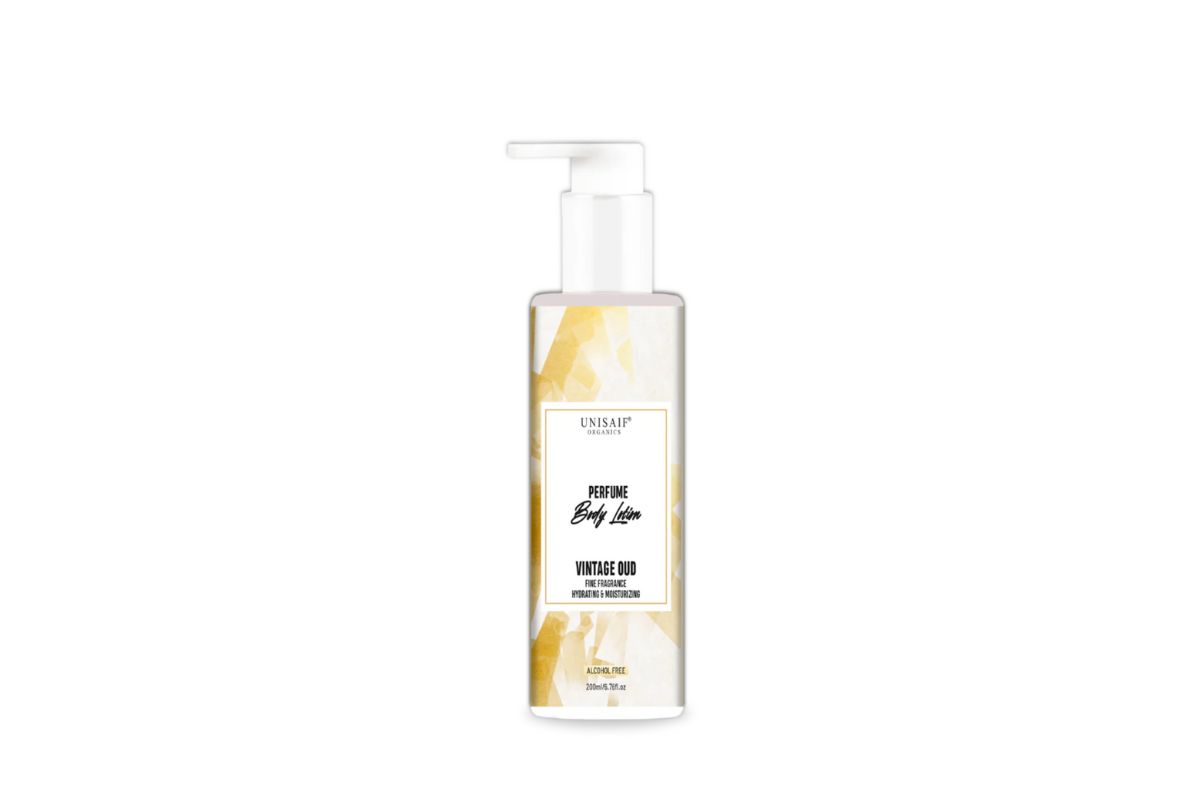 Unisaif Vintage Oud Perfume Body Lotion image
