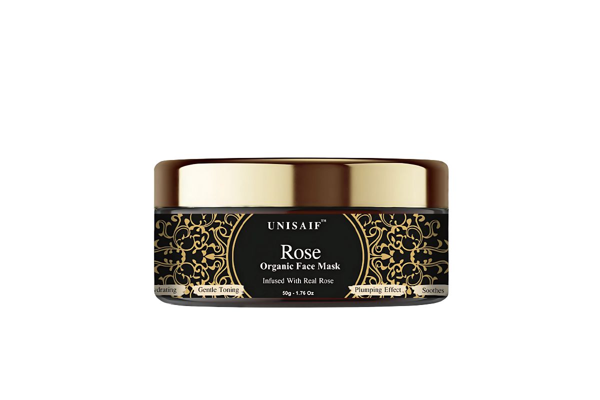 Unisaif Rose Organic Face Mask