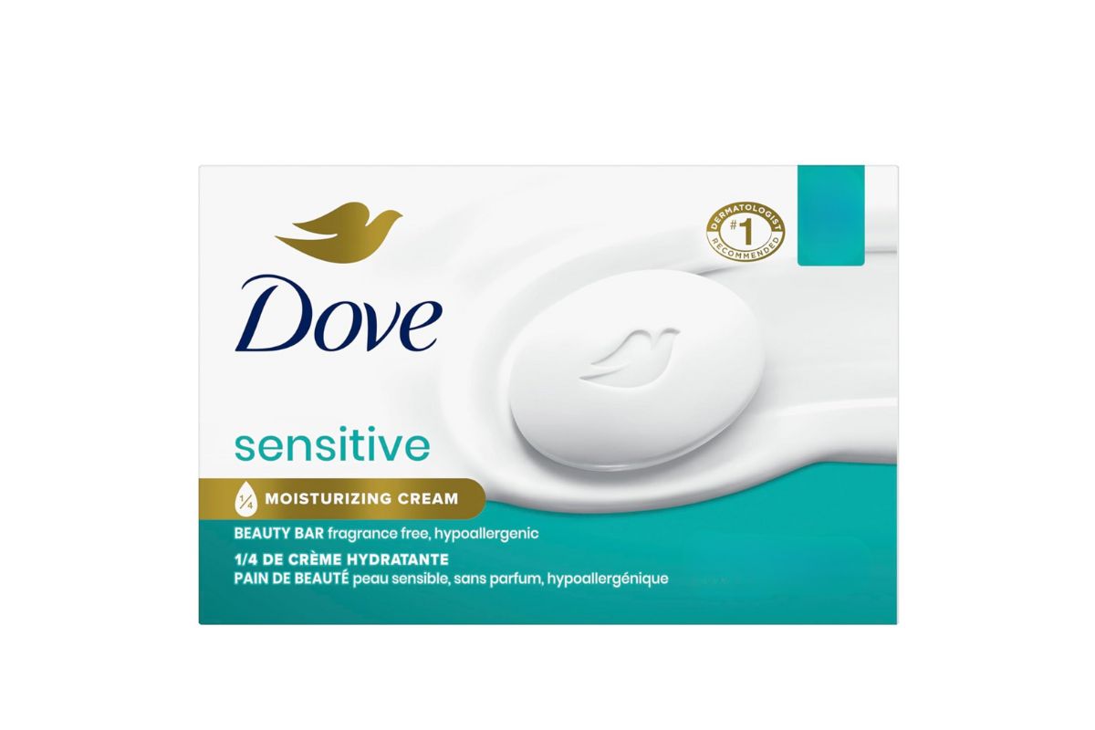 Dove Sensitive Skin Soap Bar image