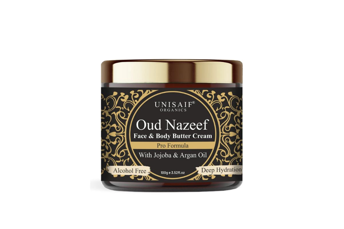 Unisaif Oud Nazeef Face & Body Organic Cream