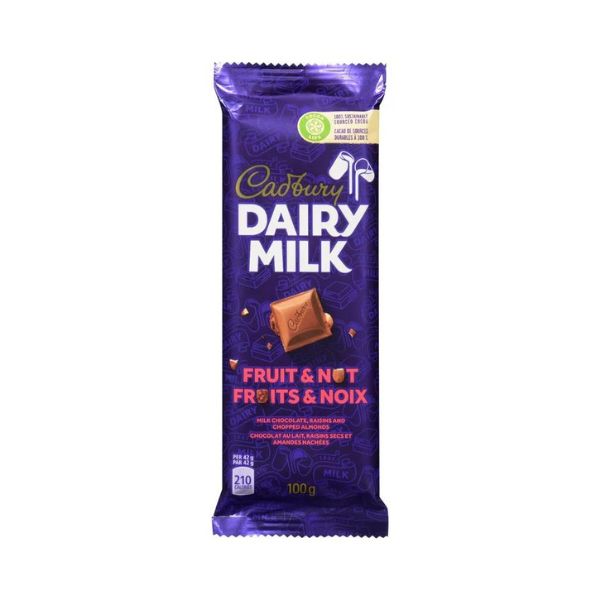 Dairy Milk Fruit & Nut